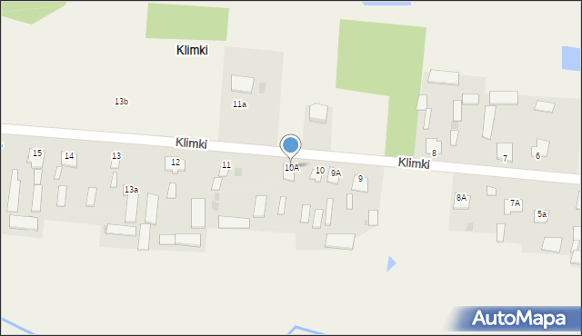 Klimki, Klimki, 10A, mapa Klimki