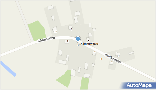 Klimkowicze, Klimkowicze, 7, mapa Klimkowicze