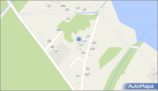 Klimkówka, Klimkówka, 143b, mapa Klimkówka