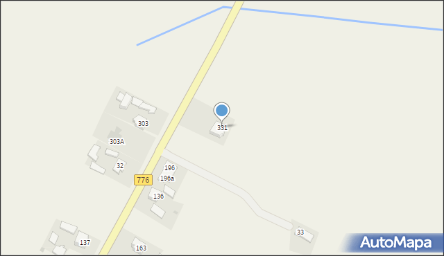Klimontów, Klimontów, 331, mapa Klimontów