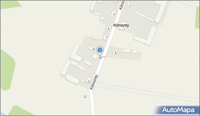 Klimonty, Klimonty, 10, mapa Klimonty