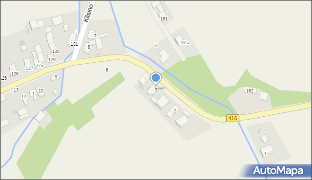 Klisino, Klisino, 3, mapa Klisino