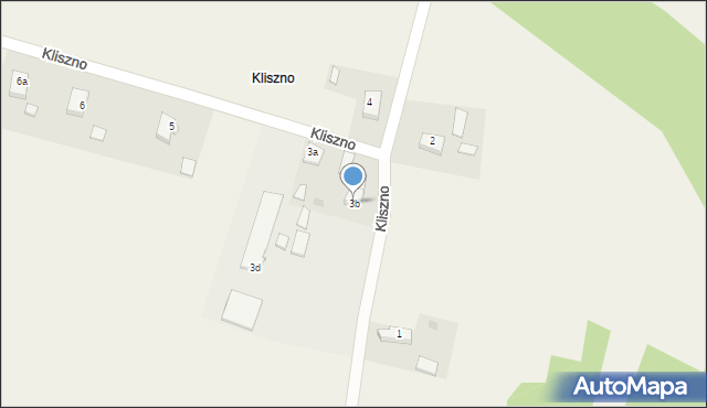 Kliszno, Kliszno, 3b, mapa Kliszno