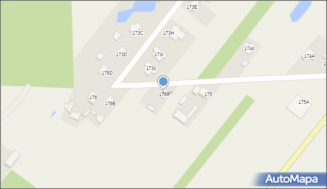 Kłocko, Kłocko, 176A, mapa Kłocko