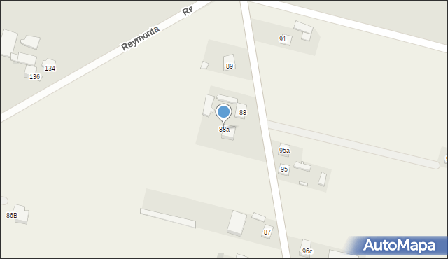 Kłocko, Kłocko, 88a, mapa Kłocko