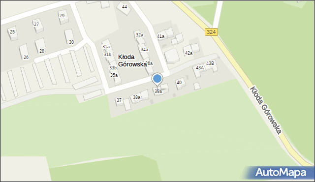 Kłoda Górowska, Kłoda Górowska, 39a, mapa Kłoda Górowska