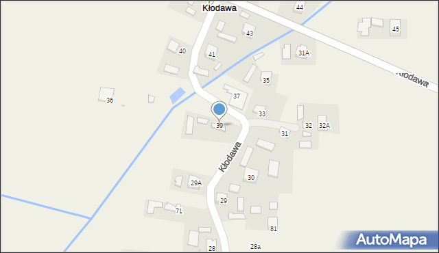 Kłodawa, Kłodawa, 39, mapa Kłodawa