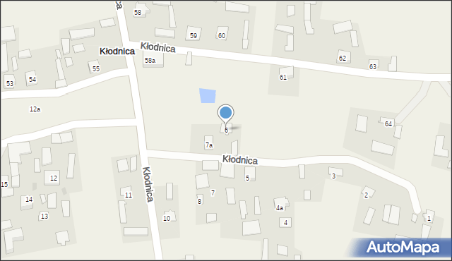 Kłodnica, Kłodnica, 6, mapa Kłodnica