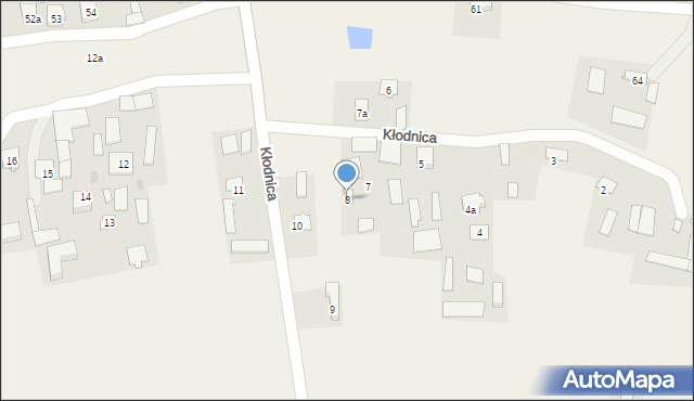 Kłodnica, Kłodnica, 8, mapa Kłodnica