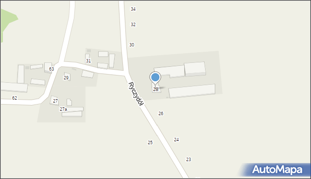 Kłodnica Górna, Kłodnica Górna, 28, mapa Kłodnica Górna