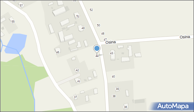 Kłodnica Górna, Kłodnica Górna, 44, mapa Kłodnica Górna