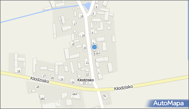 Kłodzisko, Kłodzisko, 2, mapa Kłodzisko