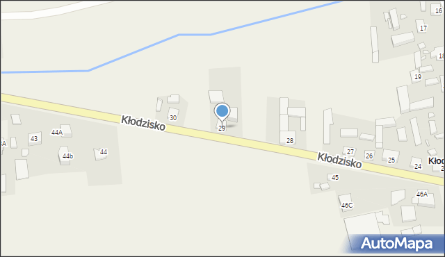 Kłodzisko, Kłodzisko, 29, mapa Kłodzisko