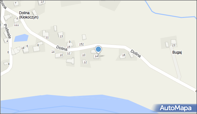 Kłokoczyn, Kłokoczyn, 8, mapa Kłokoczyn