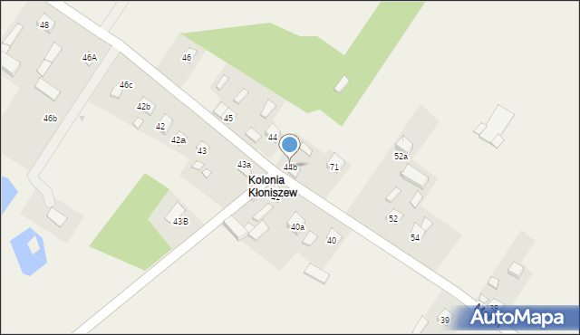 Kłoniszew, Kłoniszew, 44b, mapa Kłoniszew