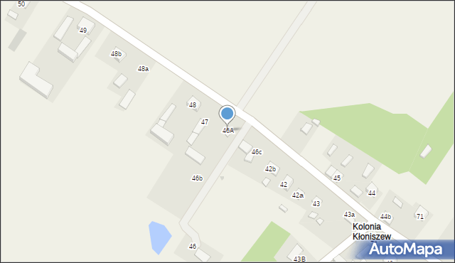 Kłoniszew, Kłoniszew, 46A, mapa Kłoniszew