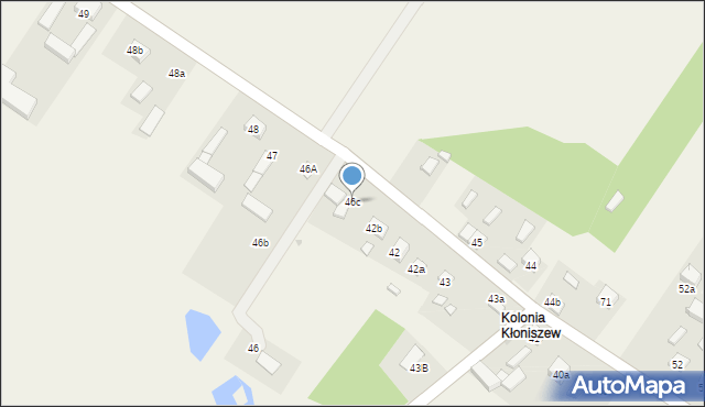 Kłoniszew, Kłoniszew, 46c, mapa Kłoniszew