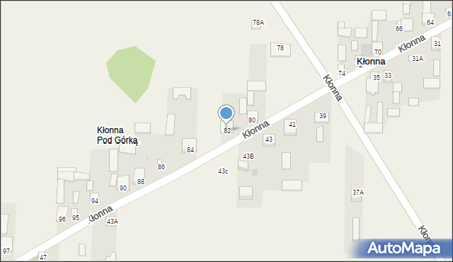 Kłonna, Kłonna, 82, mapa Kłonna