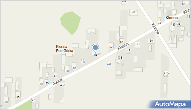 Kłonna, Kłonna, 84, mapa Kłonna