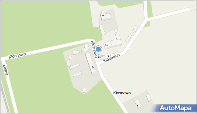 Klosnowo, Klosnowo, 4B, mapa Klosnowo