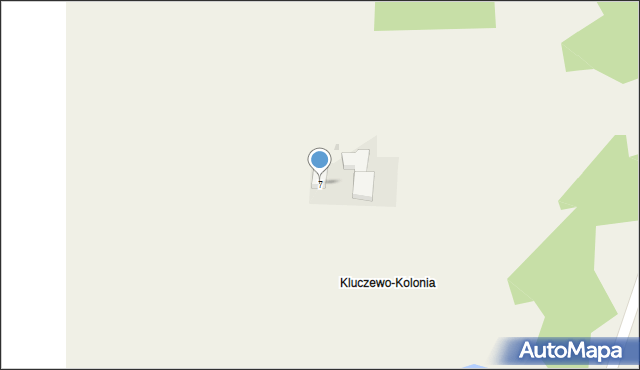 Kluczewo, Kluczewo, 7, mapa Kluczewo