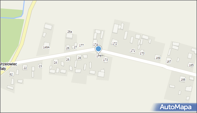 Kluczkowice, Kluczkowice, 175, mapa Kluczkowice