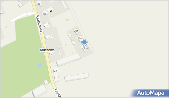 Kluczowa, Kluczowa, 31b, mapa Kluczowa