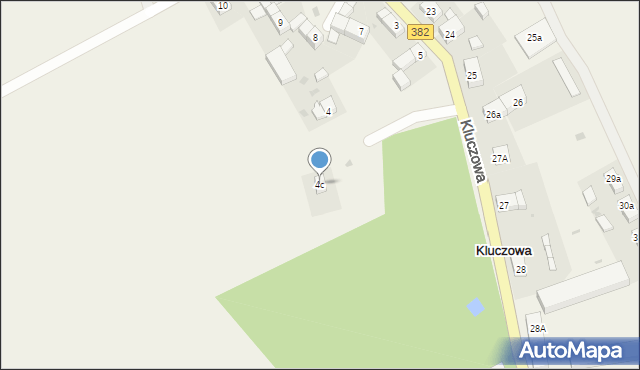 Kluczowa, Kluczowa, 4c, mapa Kluczowa