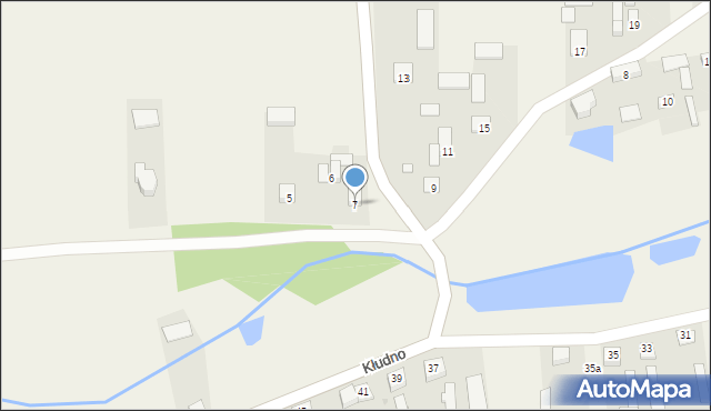 Kłudno, Kłudno, 7, mapa Kłudno