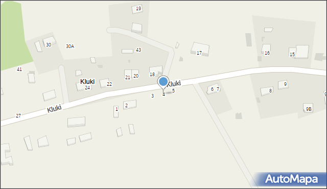 Kluki, Kluki, 4, mapa Kluki