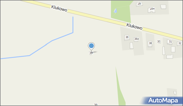 Klukówek, Klukówek, 36f, mapa Klukówek