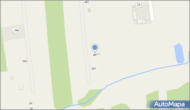 Klukówek, Klukówek, 48I, mapa Klukówek