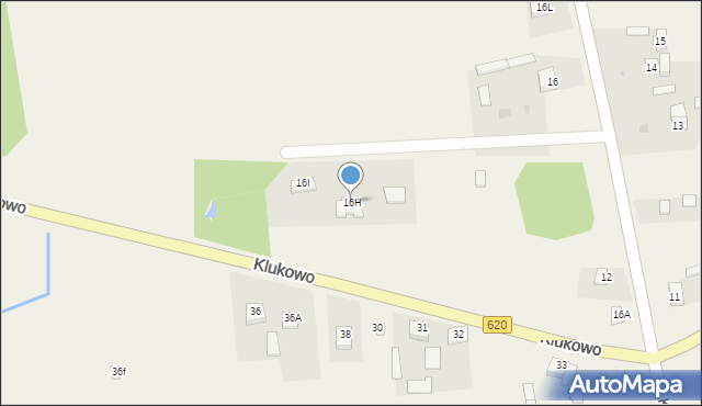 Klukowo, Klukowo, 16H, mapa Klukowo