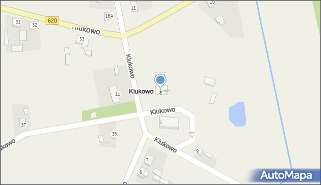 Klukowo, Klukowo, 8, mapa Klukowo