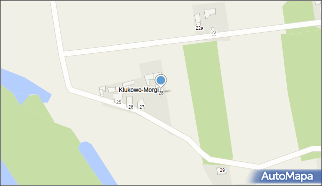 Klukowo, Klukowo, 28, mapa Klukowo