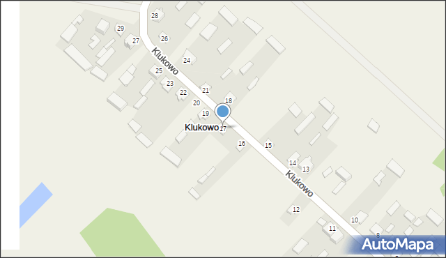 Klukowo, Klukowo, 17, mapa Klukowo