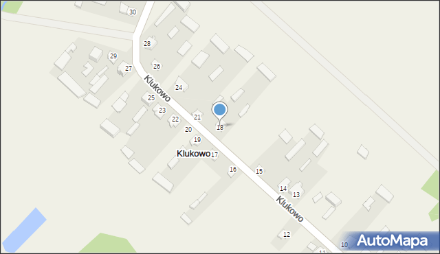 Klukowo, Klukowo, 18, mapa Klukowo
