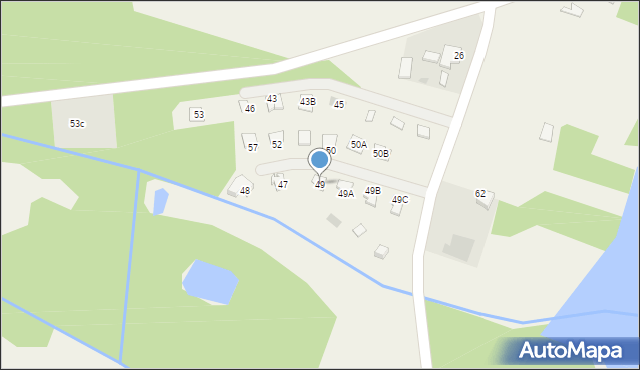 Klusek, Klusek, 49, mapa Klusek