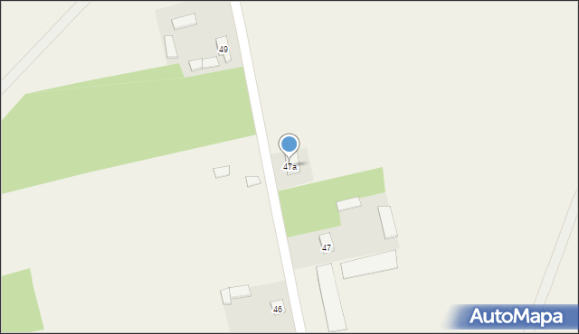 Kluszewo, Kluszewo, 47a, mapa Kluszewo