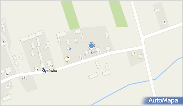 Kłyzówka, Kłyzówka, 6, mapa Kłyzówka