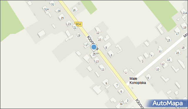 Kopalnia, Klonowa, 15, mapa Kopalnia