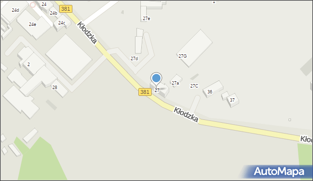 Nowa Ruda, Kłodzka, 27, mapa Nowa Ruda