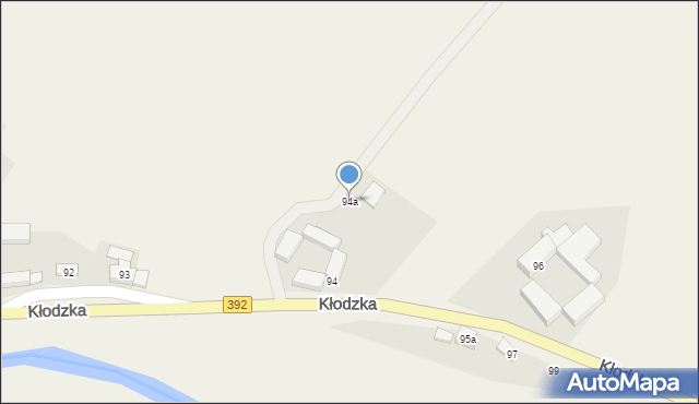 Ołdrzychowice Kłodzkie, Kłodzka, 94a, mapa Ołdrzychowice Kłodzkie