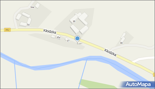 Ołdrzychowice Kłodzkie, Kłodzka, 99, mapa Ołdrzychowice Kłodzkie