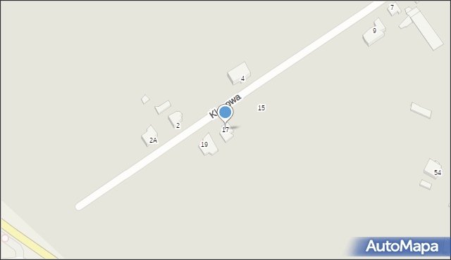 Opalenica, Klonowa, 17, mapa Opalenica