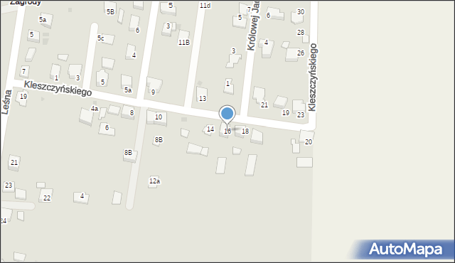 Proszowice, Kleszczyńskiego Bogusława, 16, mapa Proszowice