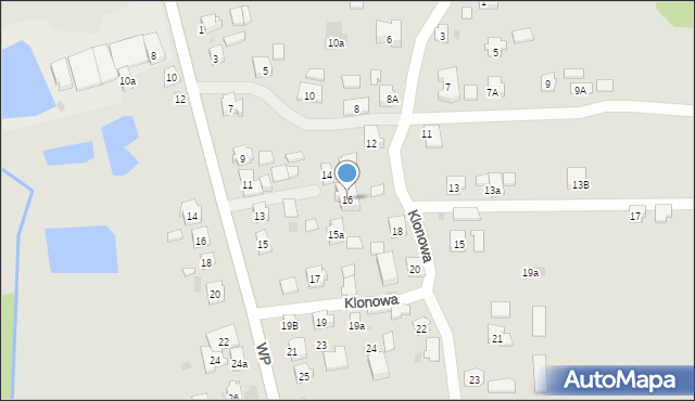 Przeworsk, Klonowa, 16, mapa Przeworsk