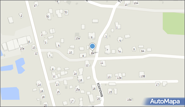 Przeworsk, Klonowa, 8A, mapa Przeworsk