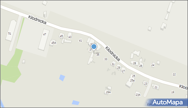 Ruda Śląska, Kłodnicka, 37A, mapa Rudy Śląskiej