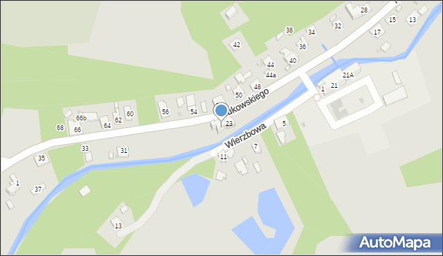 Szczebrzeszyn, Klukowskiego Zygmunta, dr., 25, mapa Szczebrzeszyn